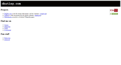 Desktop Screenshot of dbatley.com